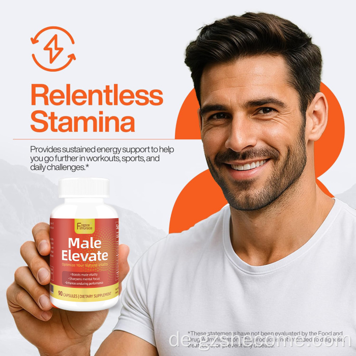 Shecome Male Elevate Capsules Leistungsunterstützung